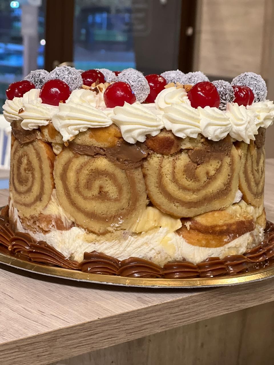 Torta de rollitos