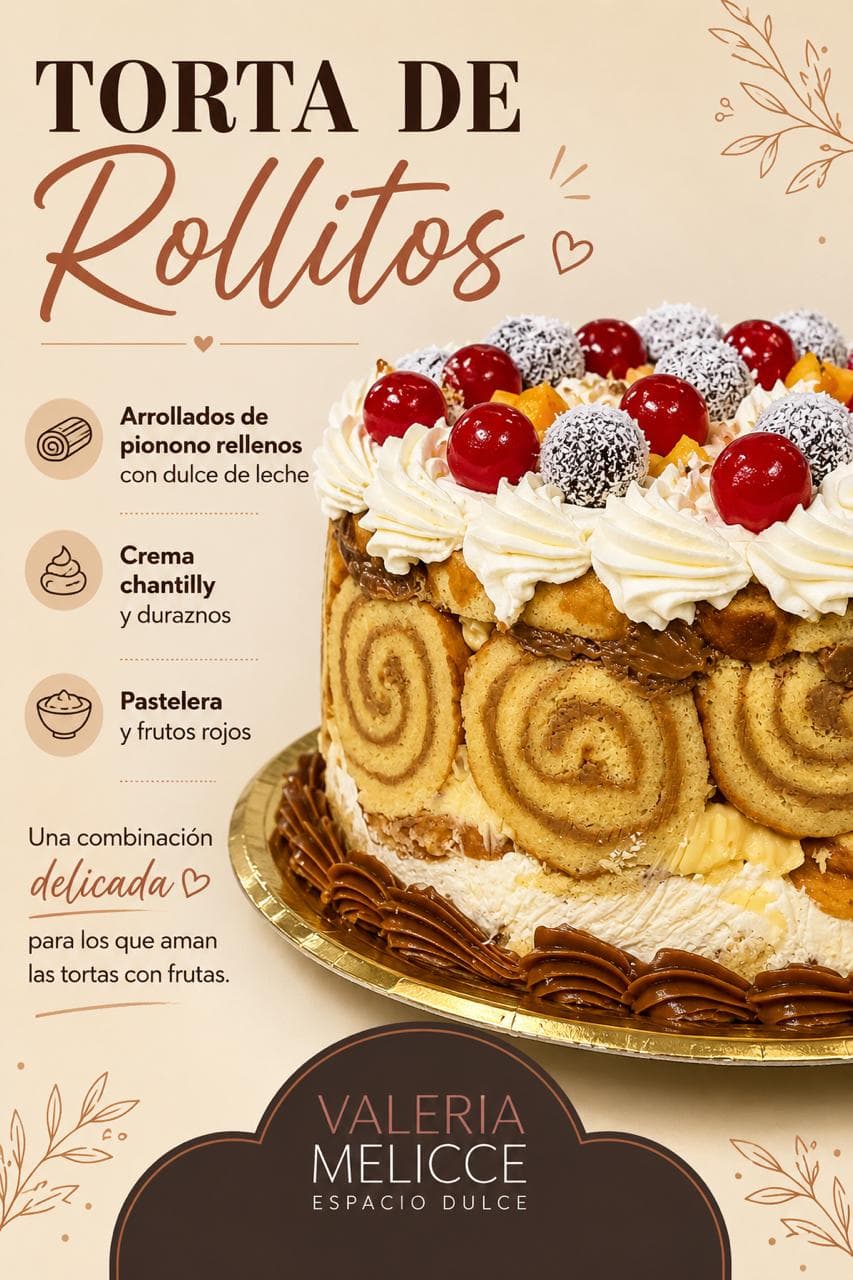 Torta de Rollitos