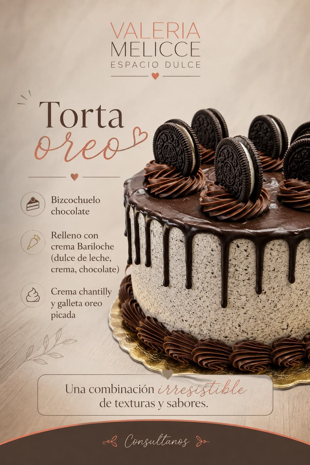 Torta Oreo